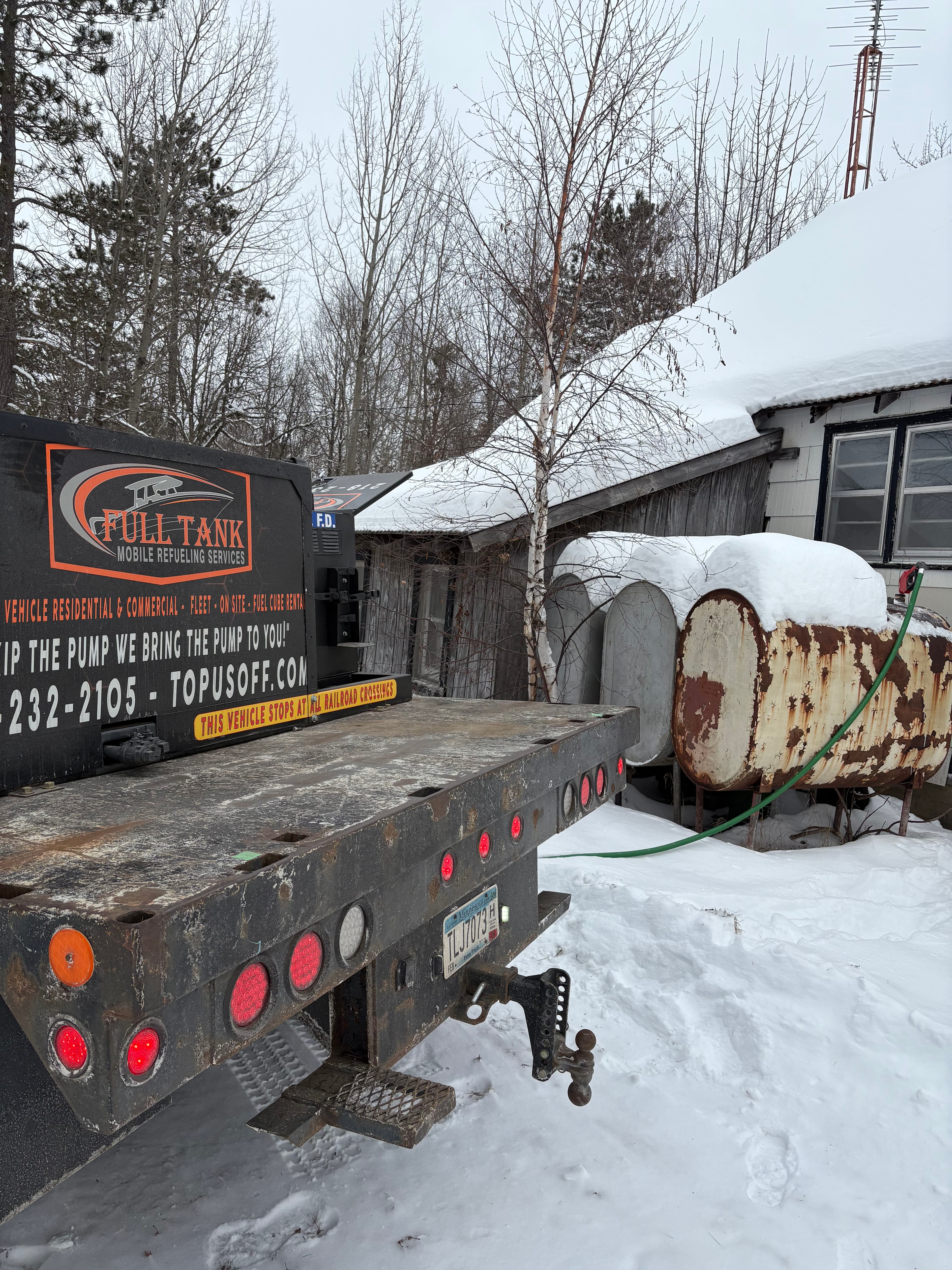 Ensuring Winter Warmth with Full Tank Mobile Refueling