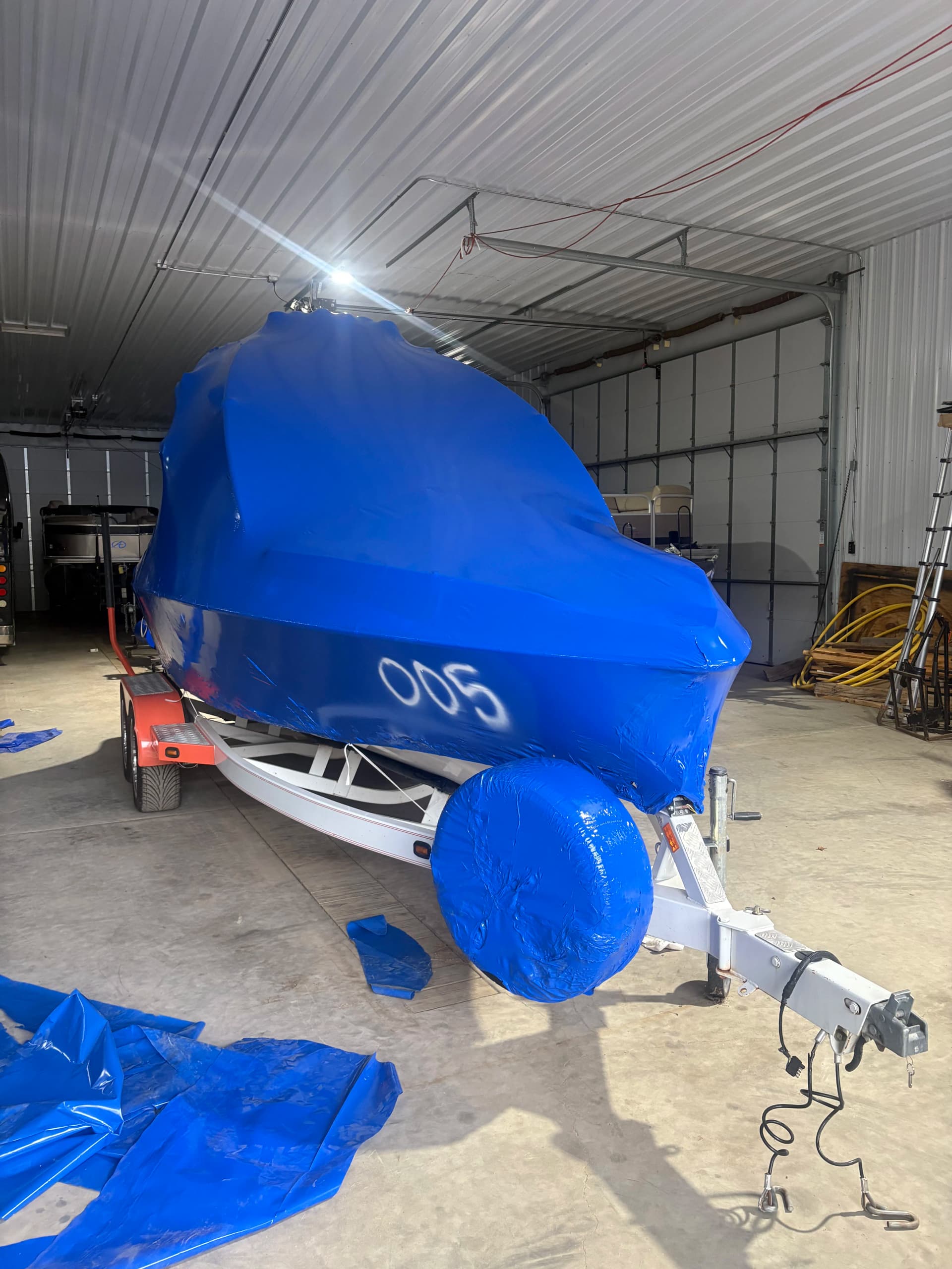 Boat Shrink Wrap Done Right - Every Inch Covered image