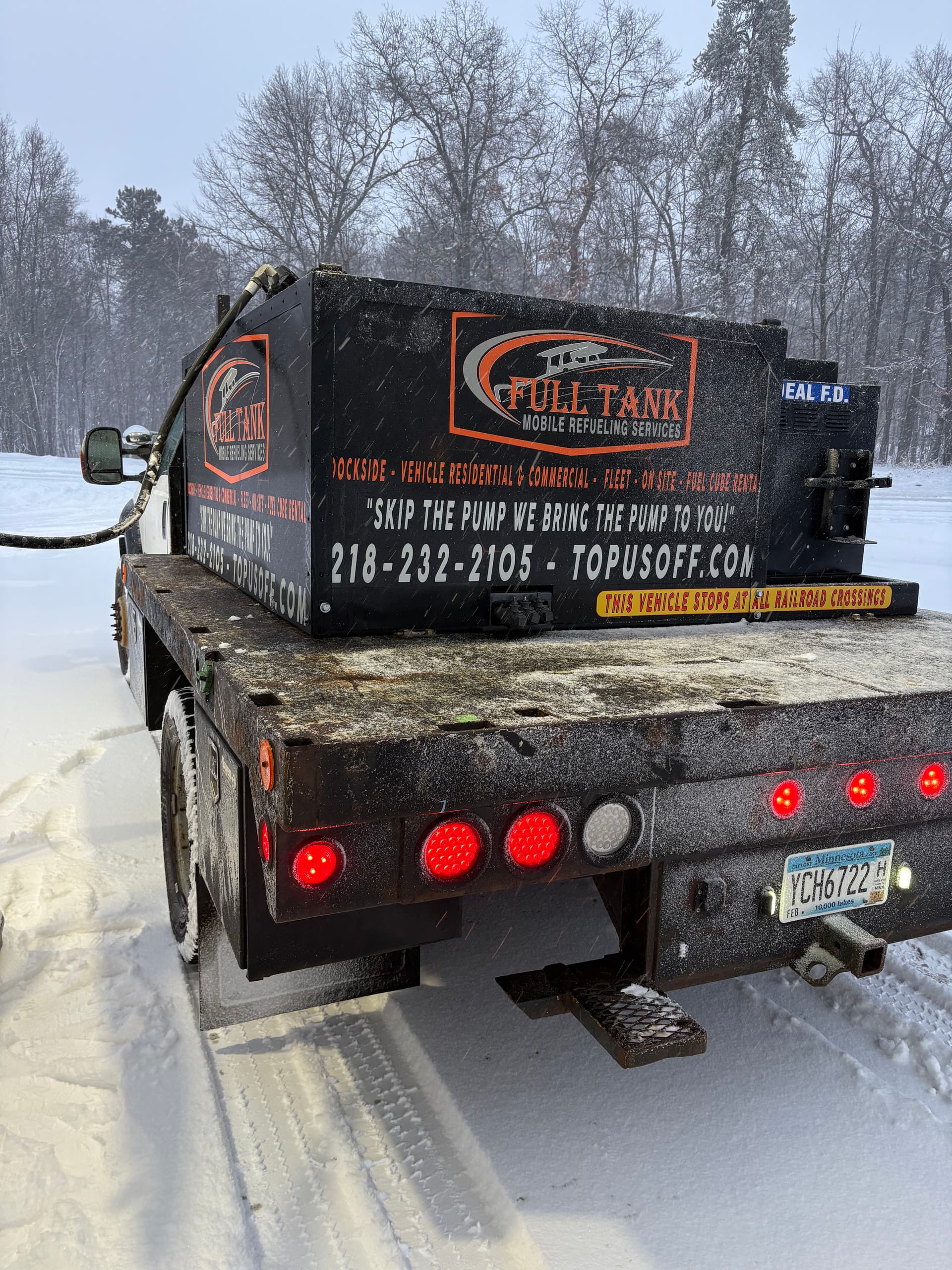 Gallery photos for Snowstorm Fuel Delivery Keeping Minnesota Moving: Image #2